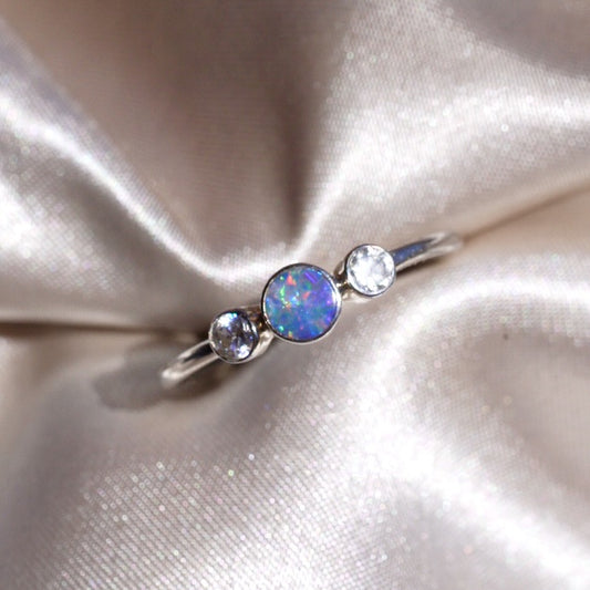 Opal Doublet Ring #1041