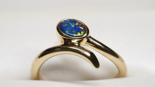 Opal Doublet Ring #1040