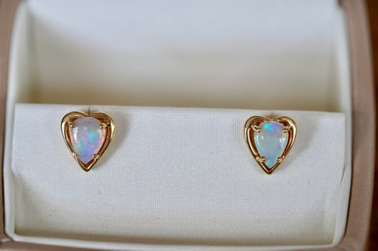 Opal Solid Earrings #3013