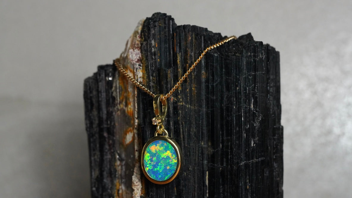 ‘Royal Charm’ Opal Solid Pendant
