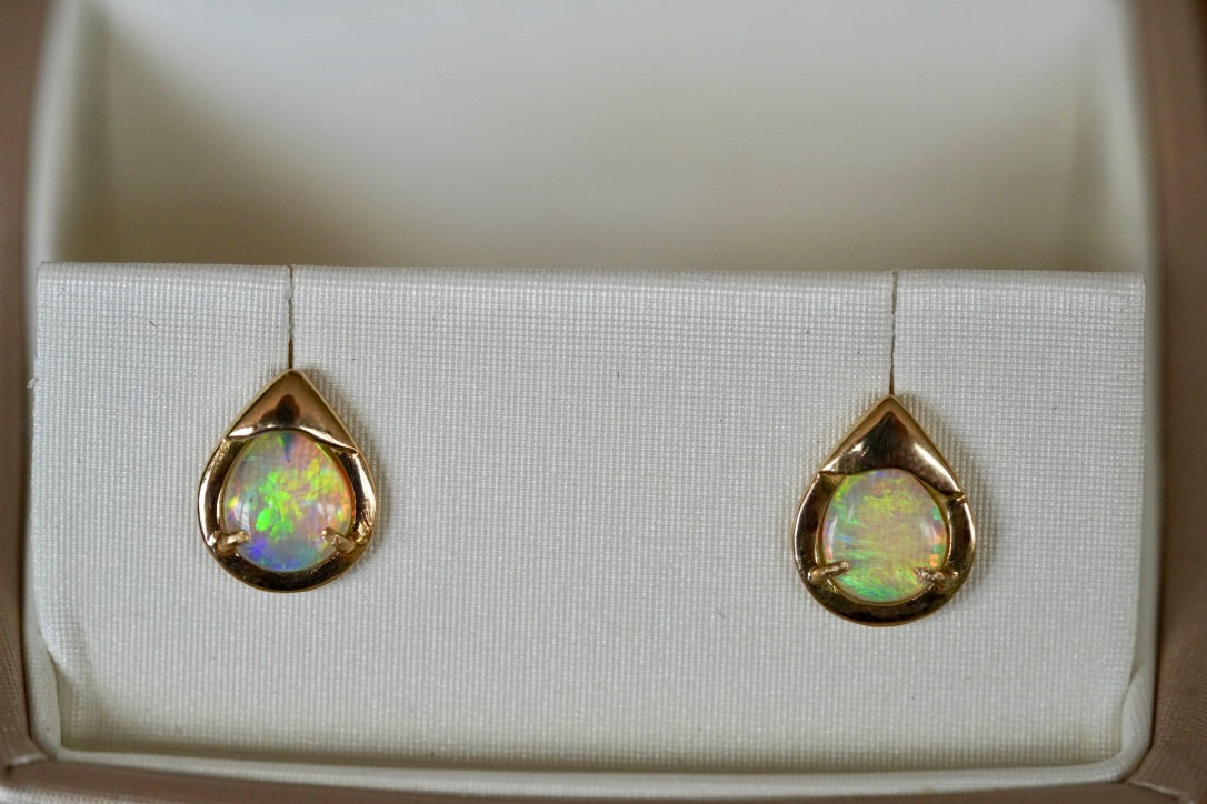Opal Solid Earrings #3012