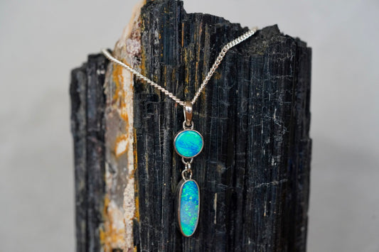 Opal Doublet Pendant #2006