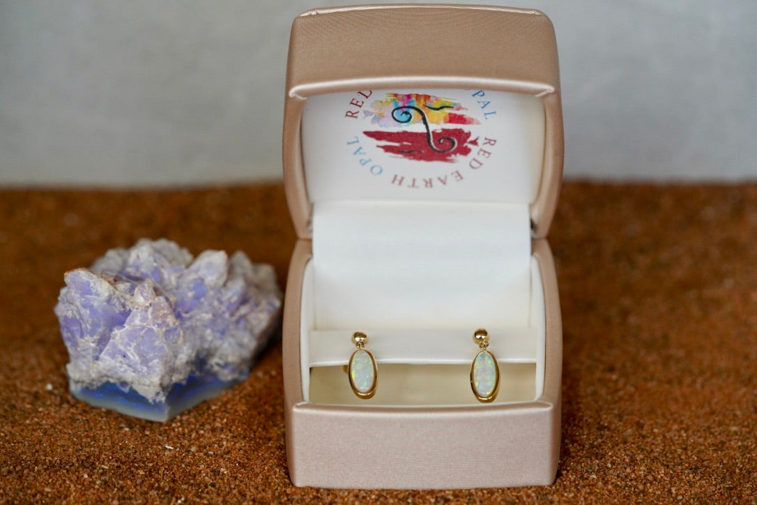 Opal Solid Earrings #3014