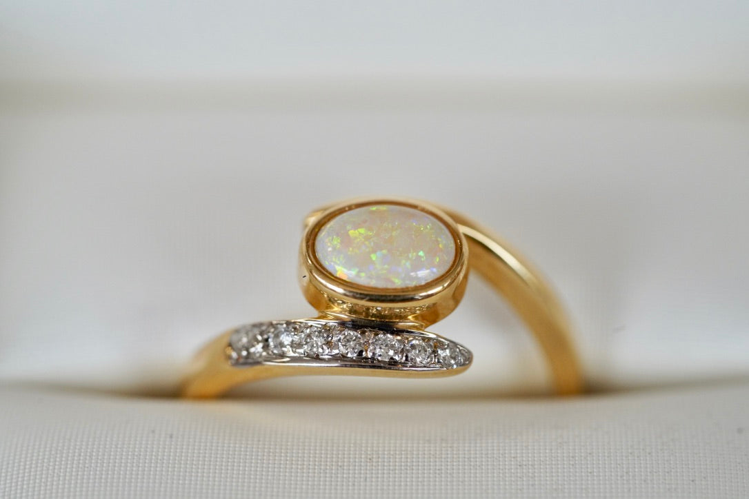 Opal Solid Ring #1001