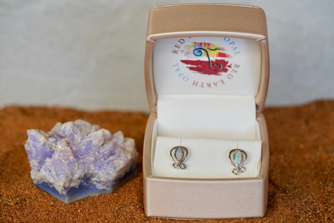 Opal Solid Earrings #3020