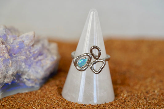 Opal Solid Ring #1023
