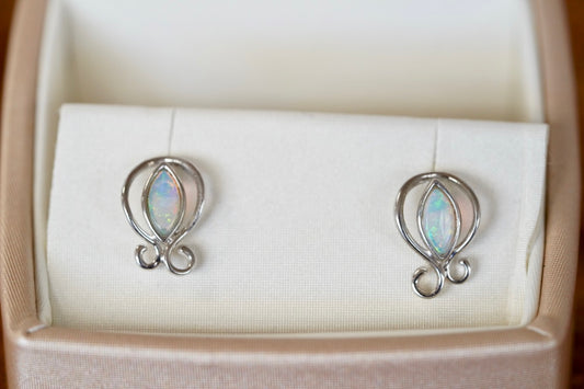 Opal Solid Earrings #3020