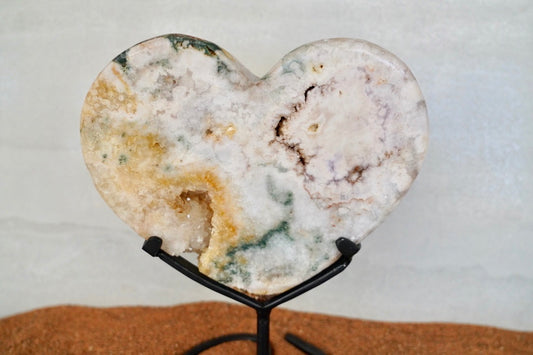 Pink Amethyst Heart