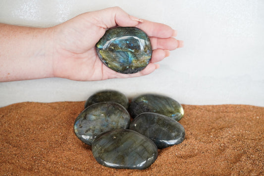 Labradorite Palm Stone