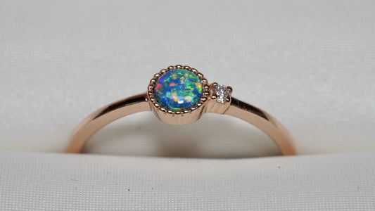 Opal Doublet Ring #1035