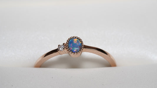 Opal Doublet Ring #1034