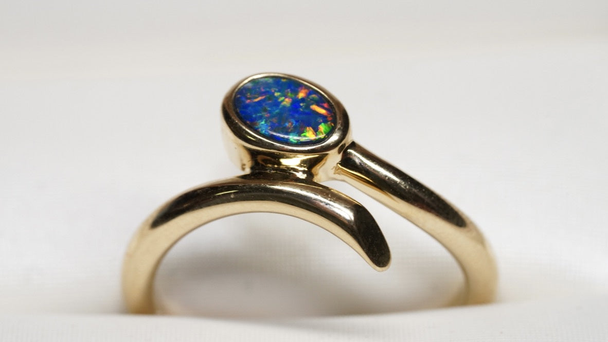 Opal Doublet Ring #1040