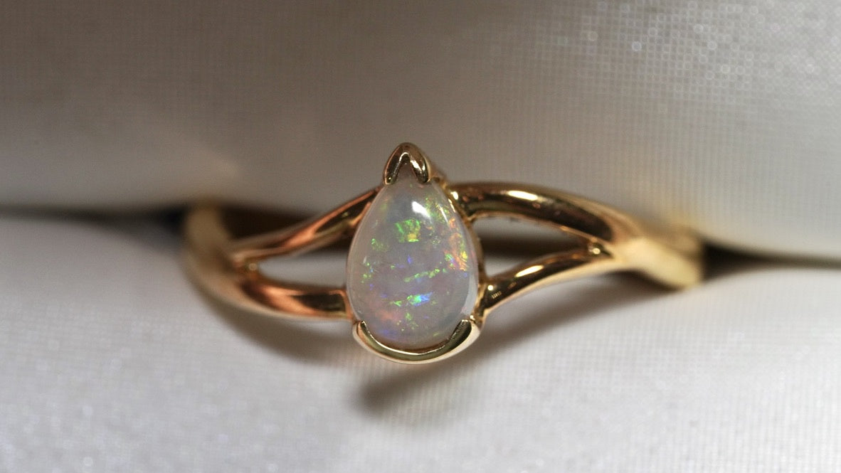 Opal Solid Ring #1042