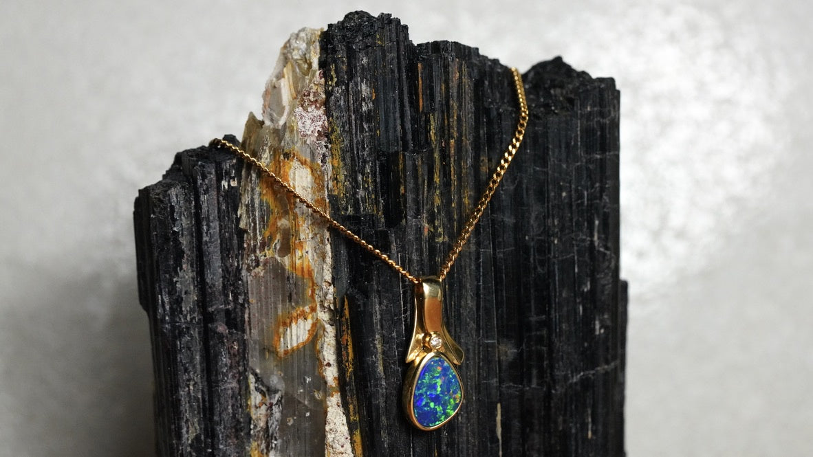 Opal Doublet Pendant #2048