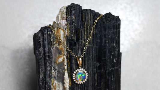 Opal Doublet Pendant #2064