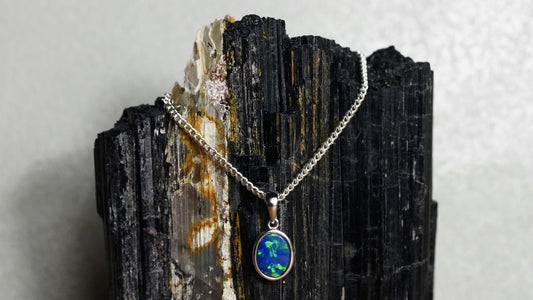 Opal Doublet Pendant #2056