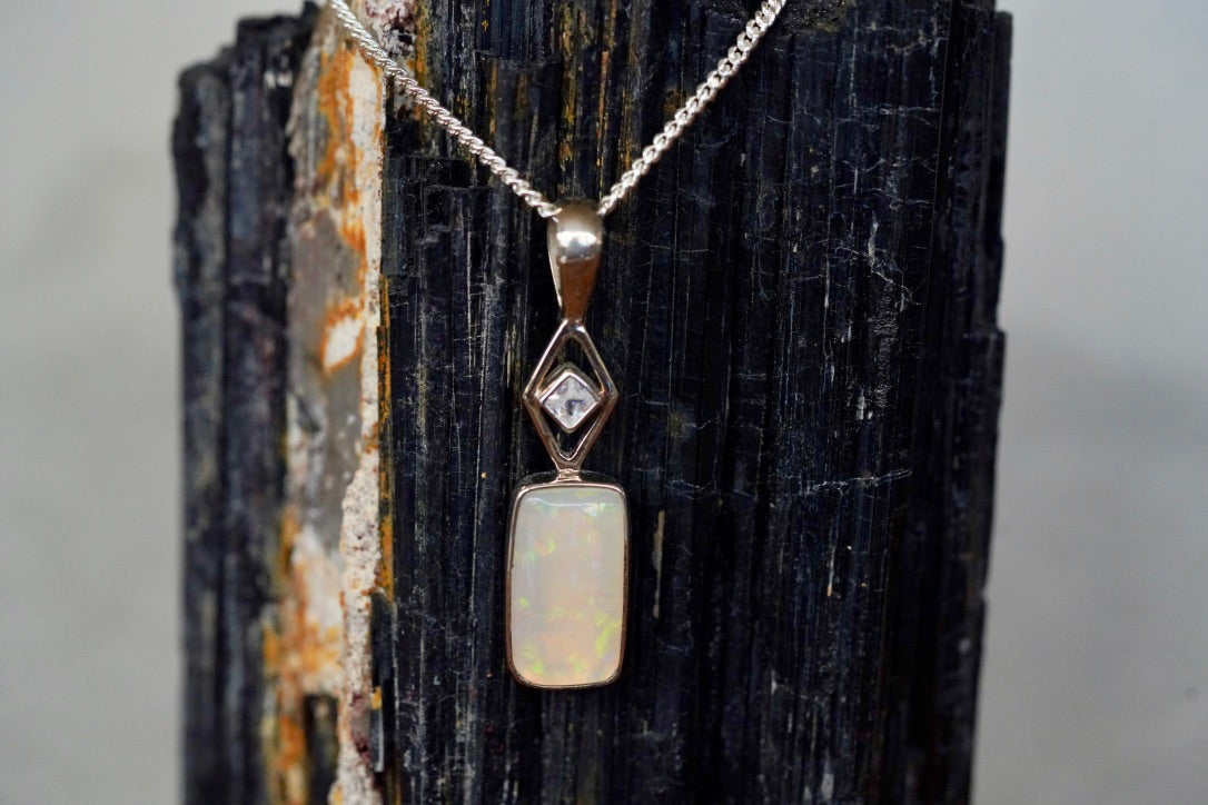 Opal Solid Pendant #2007