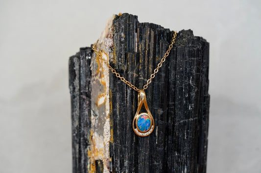 Opal Doublet Pendant #2029