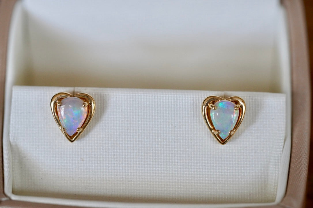 Opal Solid Earrings #3013