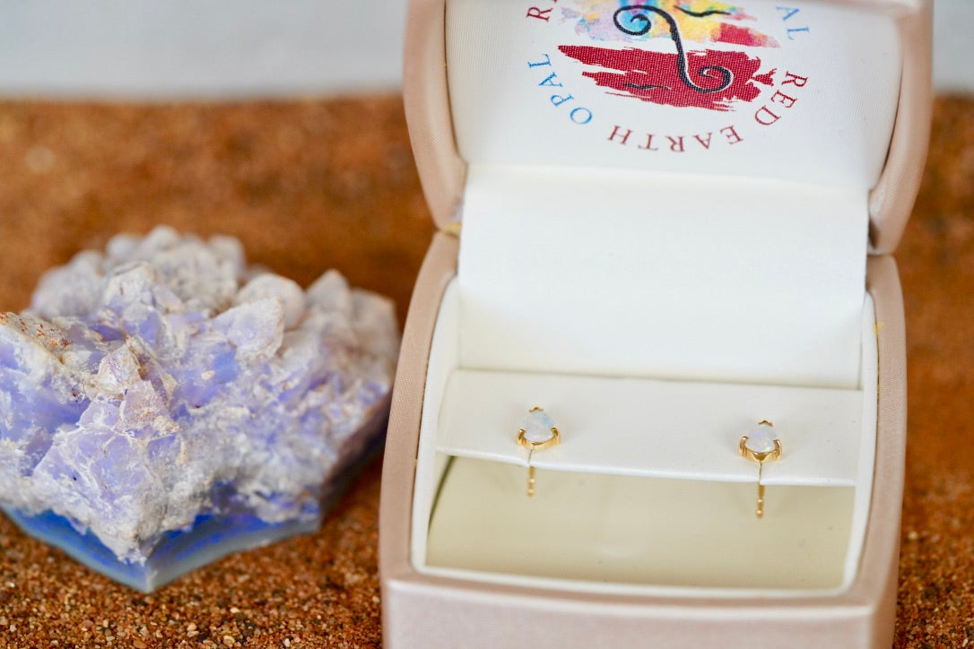 Opal Solid Earrings #3018