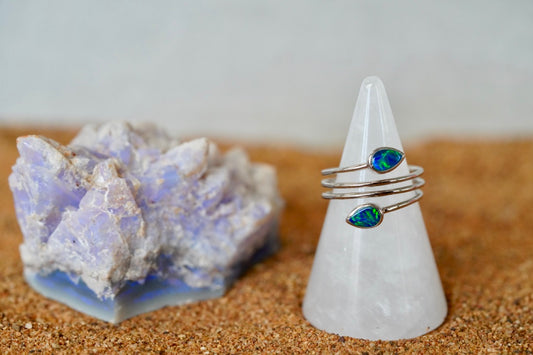 Opal Doublet Ring #1018