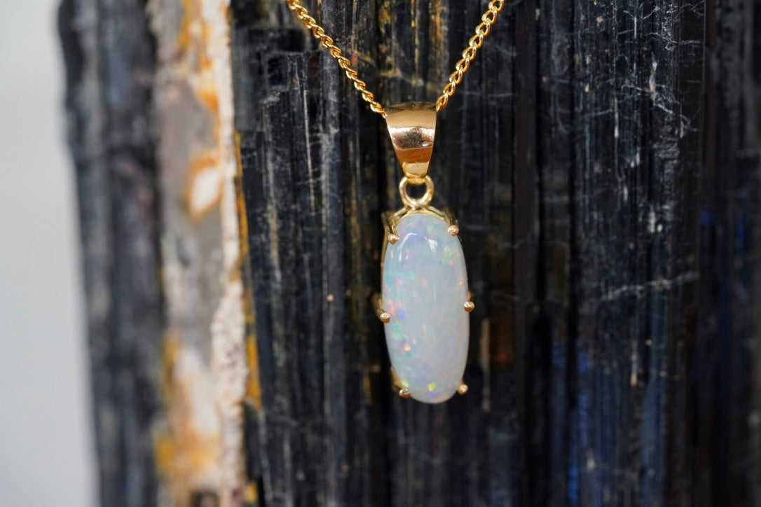 Opal Solid Pendant #2027
