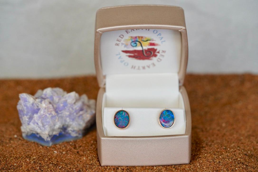 Opal Doublet Earrings #3004